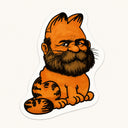 Chad Garfield Sticker