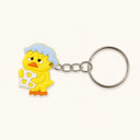 Sleepy Chick Keychain