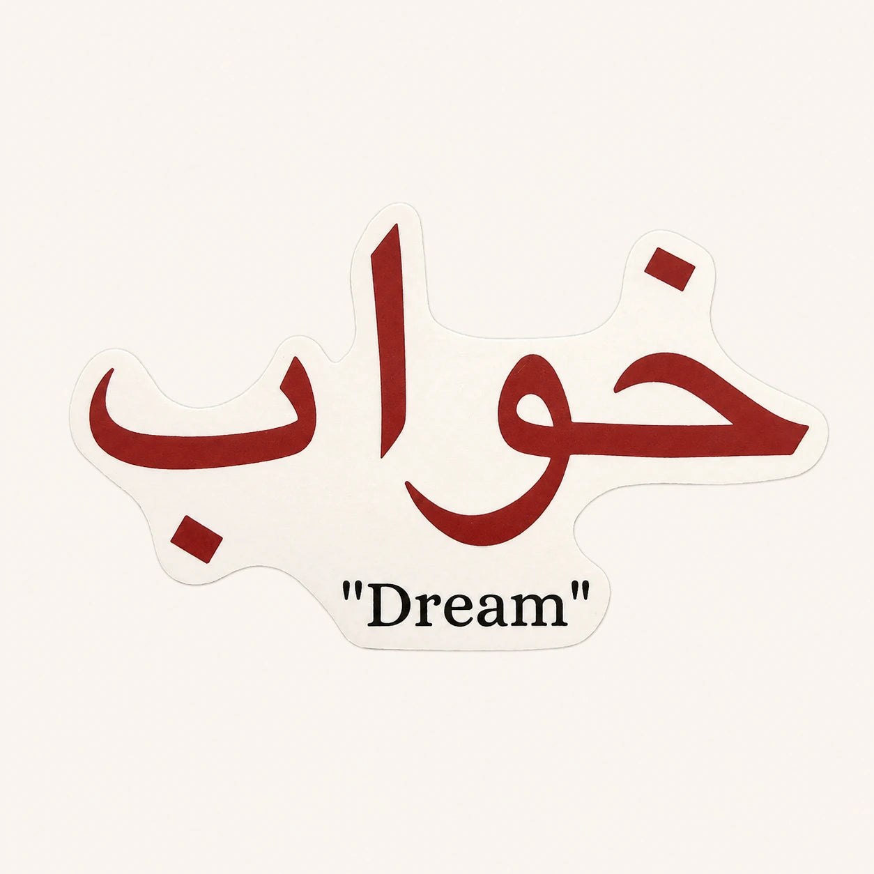 Dream Khwab Sticker