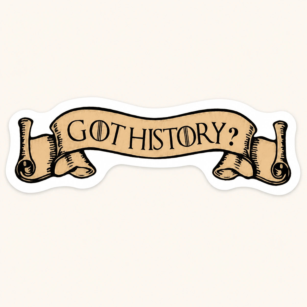Got History Sticker