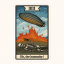 Oh The Humanity Sticker