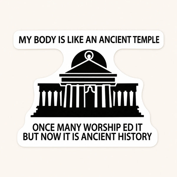 Ancient Temple Body Sticker