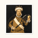 King Henry Tennis Sticker