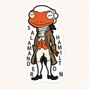 Salamander Hamilton Sticker