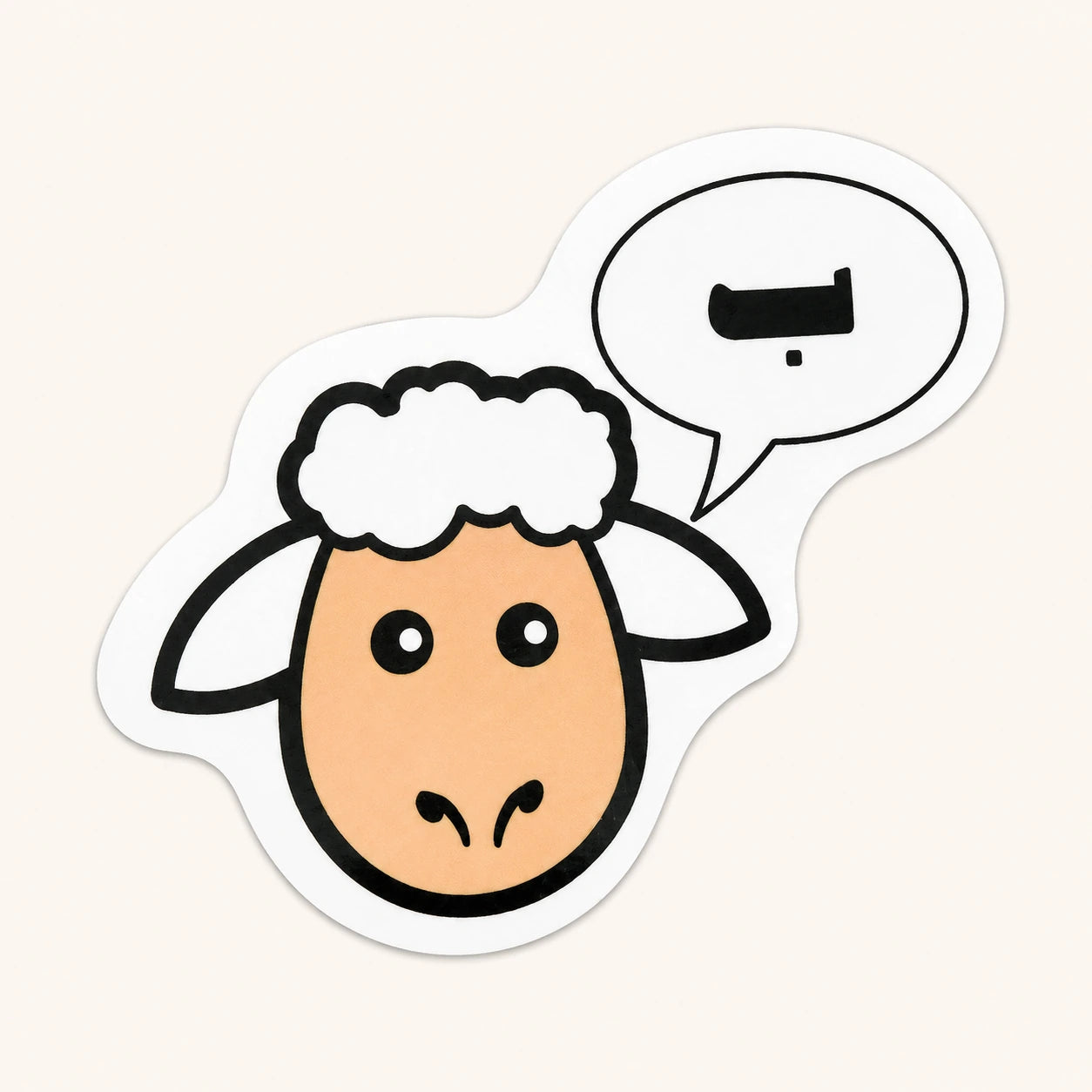Baa Sheep Sticker