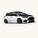 Ford Focus Car Sticker