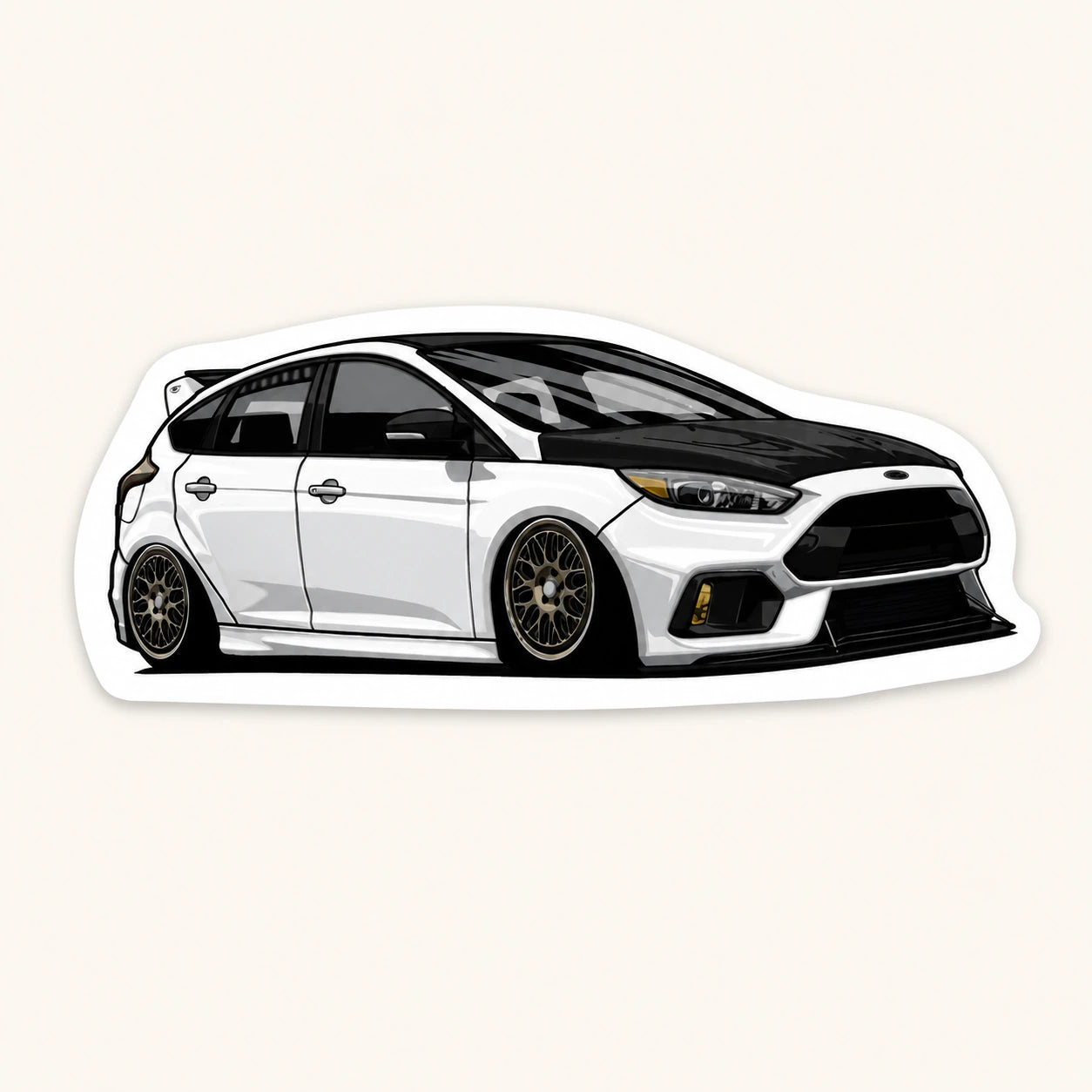 Ford Focus Car Sticker