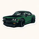 Classic Modified Car Sticker