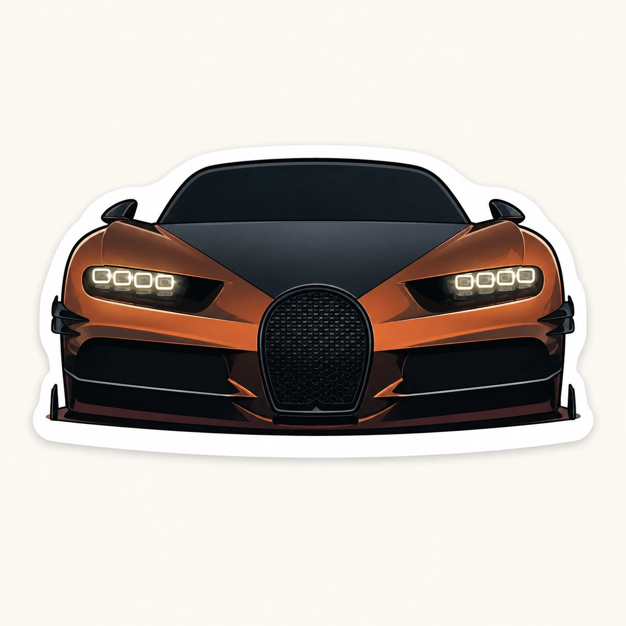 Bugatti Chiron Sticker
