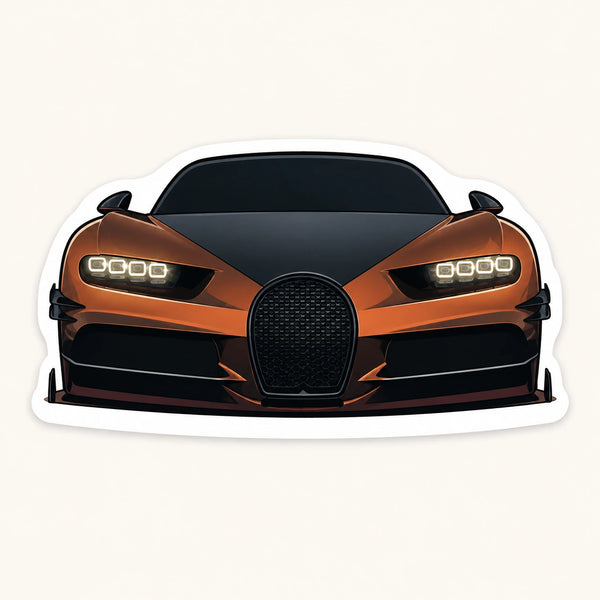 Bugatti Chiron Sticker