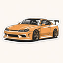 Silvia S15 Car Sticker