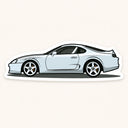 Toyota Supra Sticker