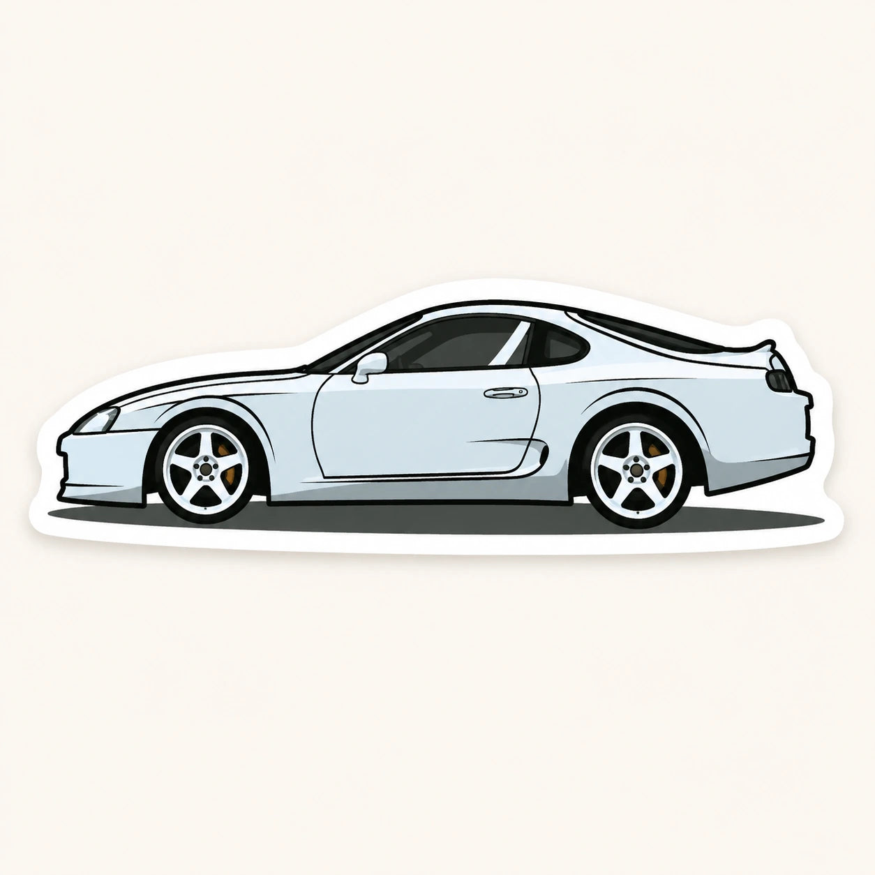 Toyota Supra Sticker