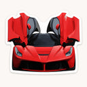 Ferrari Laferrari Car Sticker