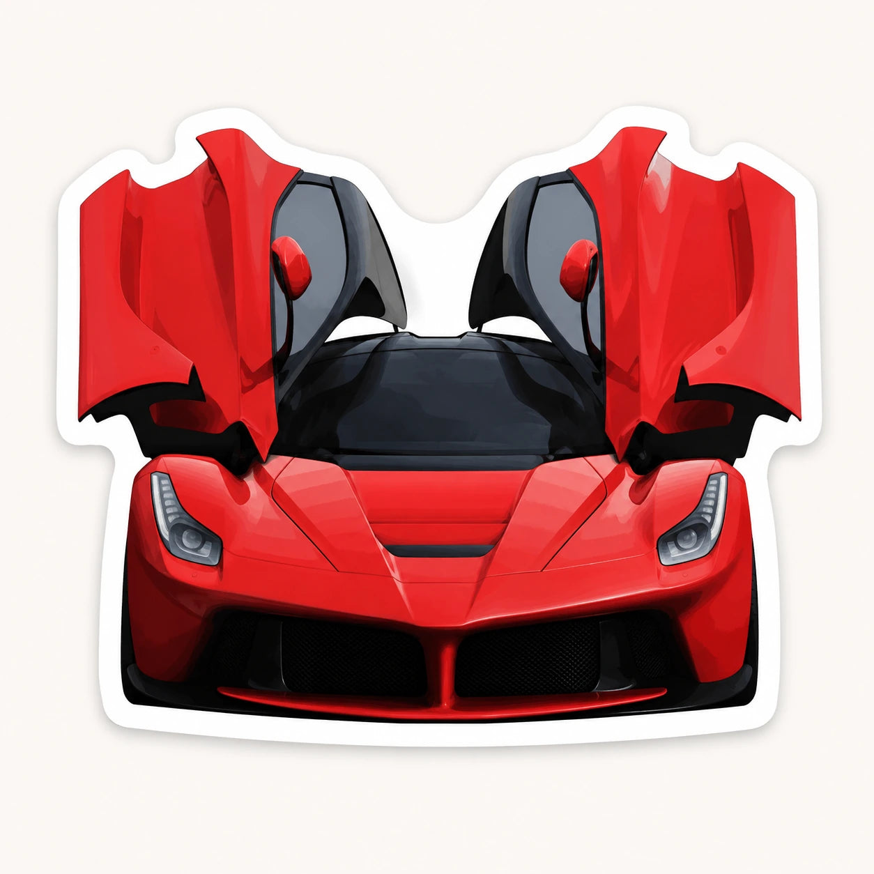 Ferrari Laferrari Car Sticker