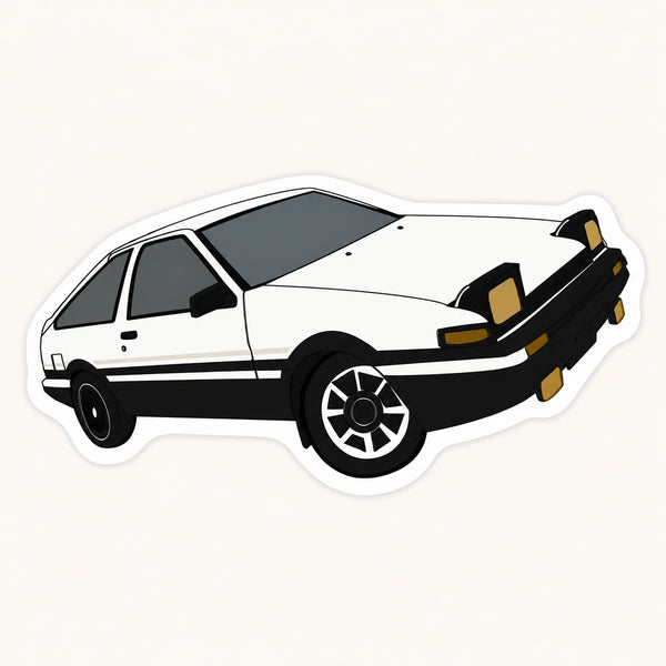 Initial D AE86 Sticker