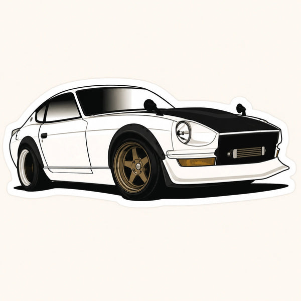 Datsun 240Z Car Sticker