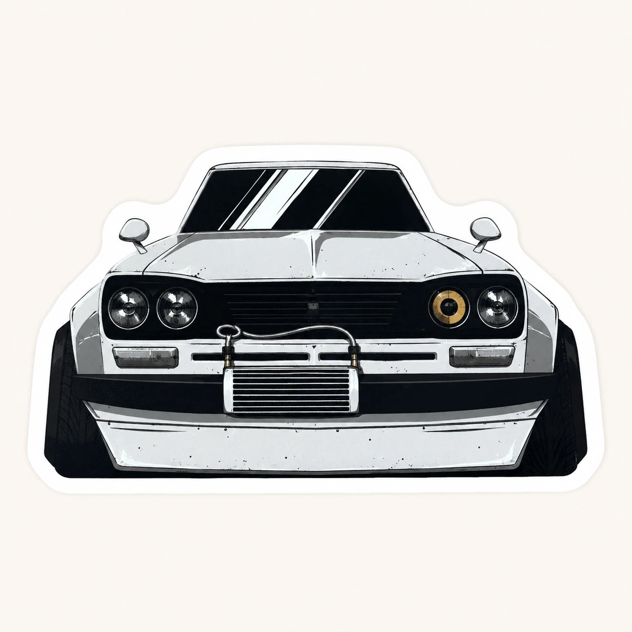 Classic JDM Car Sticker