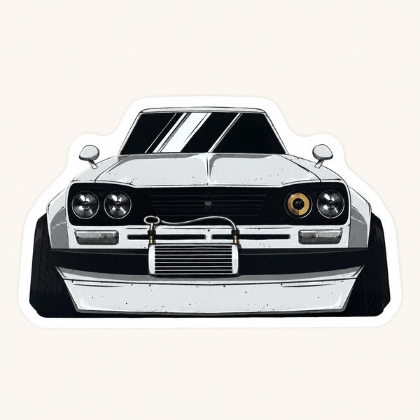 Classic JDM Car Sticker