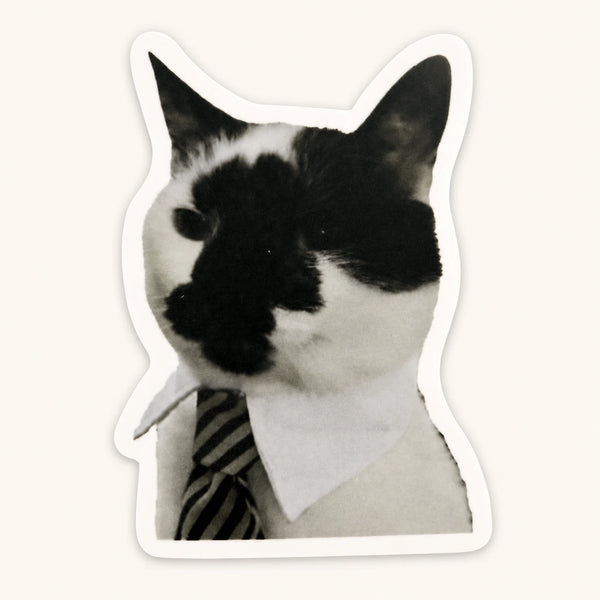 Business Cat Sticker