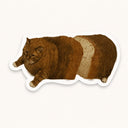 Cat Bread Sticker