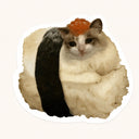 Sushi Cat Sticker