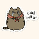 Zalaan Cat Sticker