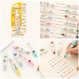 Animal Decoration Tape designs and colours