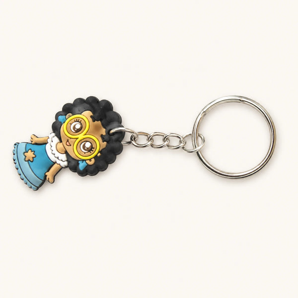 Cute Girl Keychain