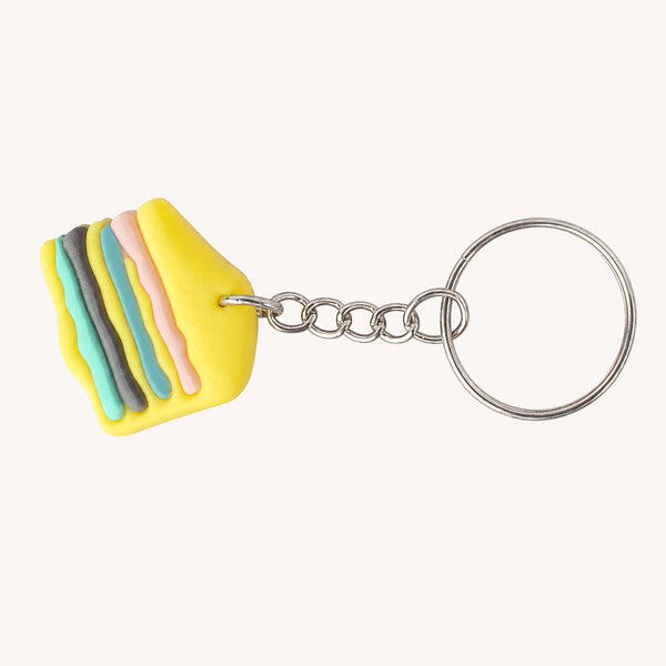 Cake Slice Keychain