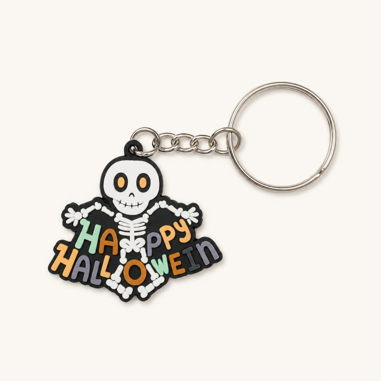 Halloween Skeleton Keychain