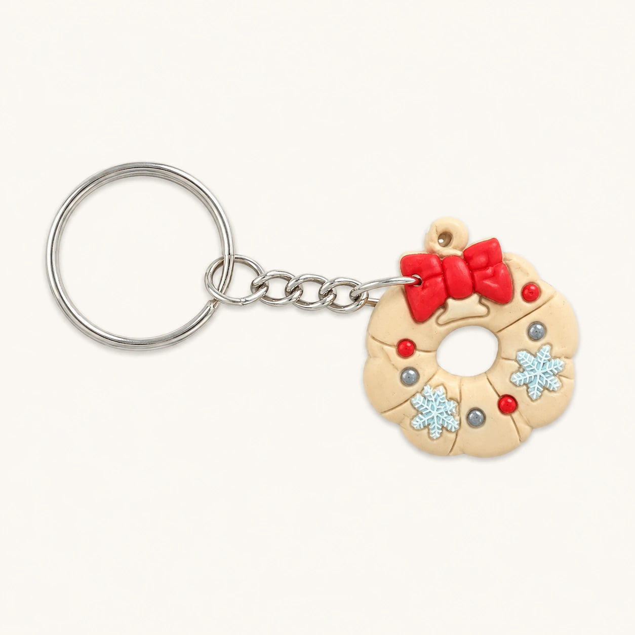 Christmas Wreath Keychain
