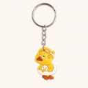 Unhappy Duck Keychain