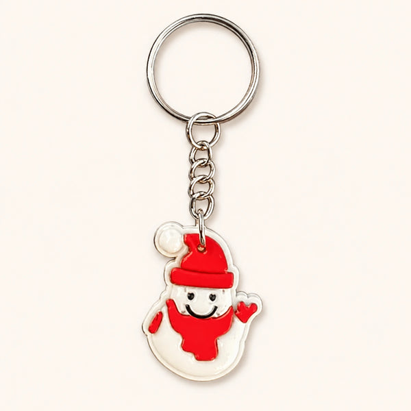 Snowman Keychain
