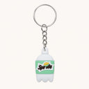 Lemon-Lime Soda Bottle Keychain