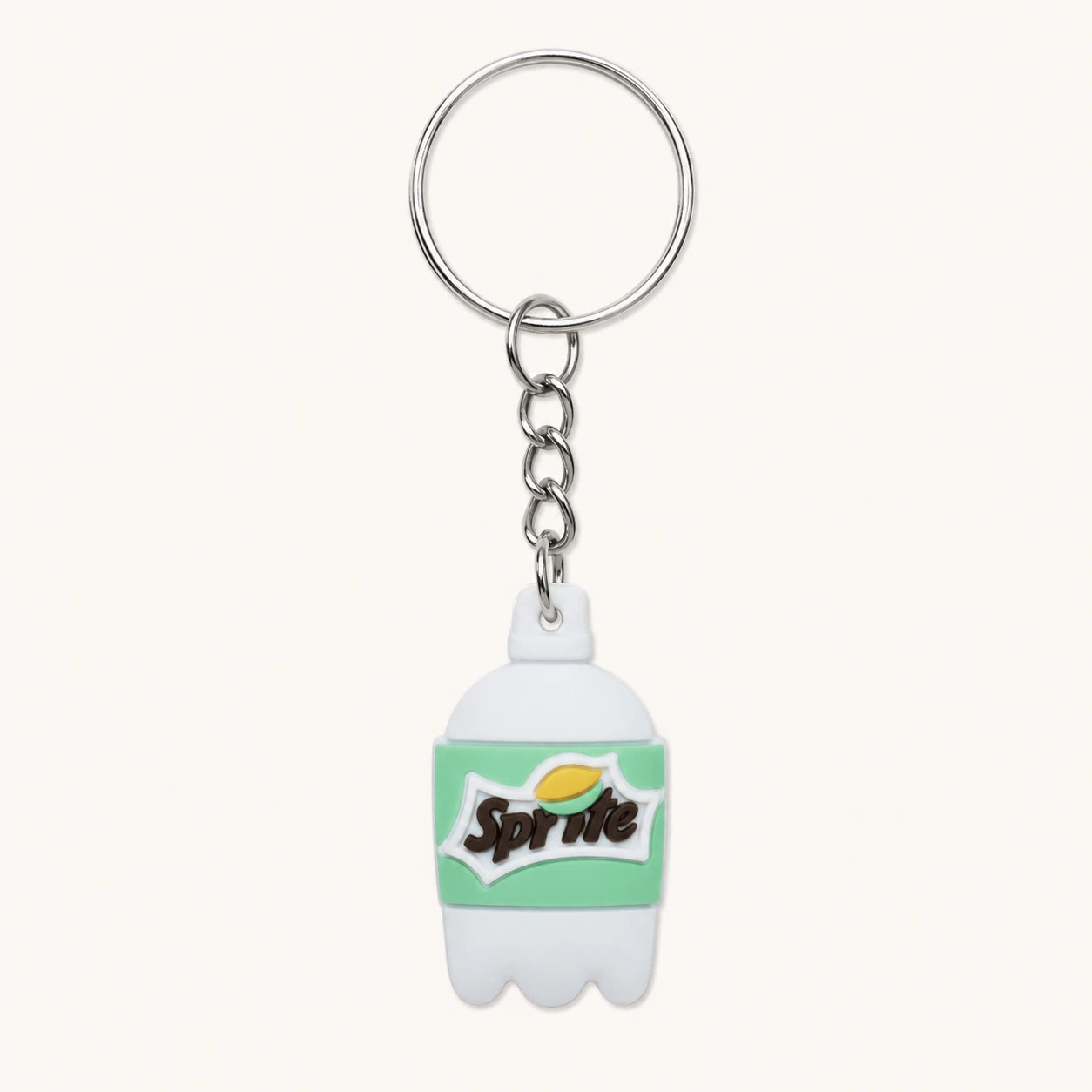 Lemon-Lime Soda Bottle Keychain