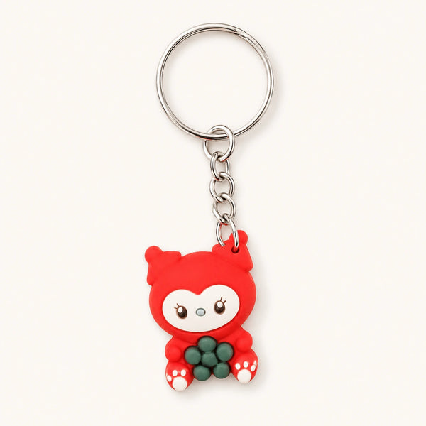 Red Bear Keychain