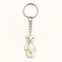 Mint Green Teddy Bear Keychain
