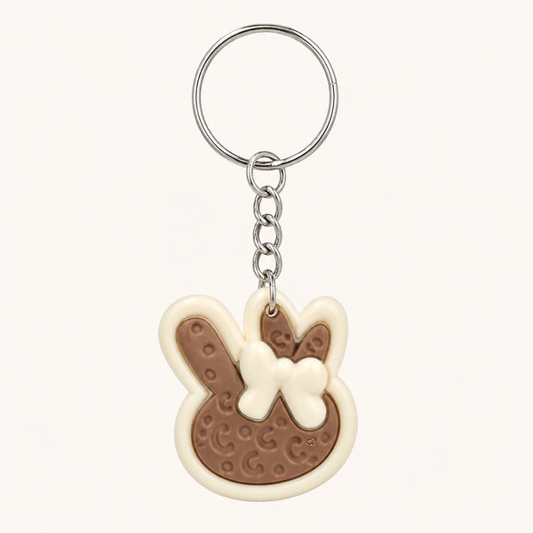 Bunny Cookie Keychain