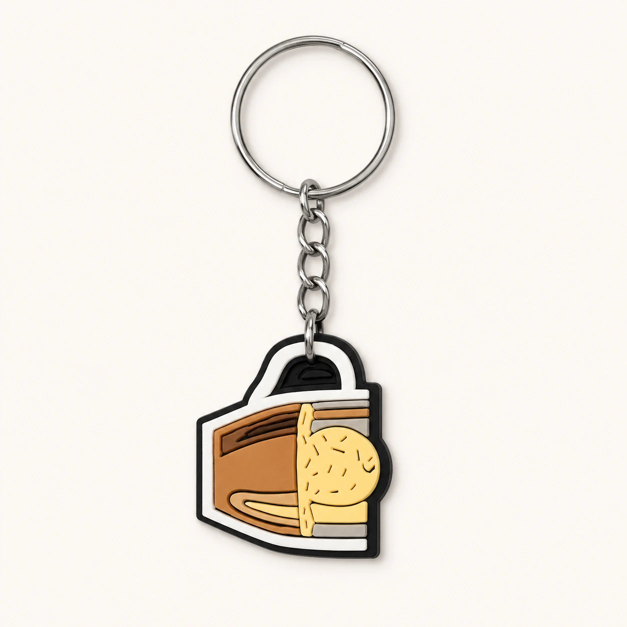 Book And Brain Keychain