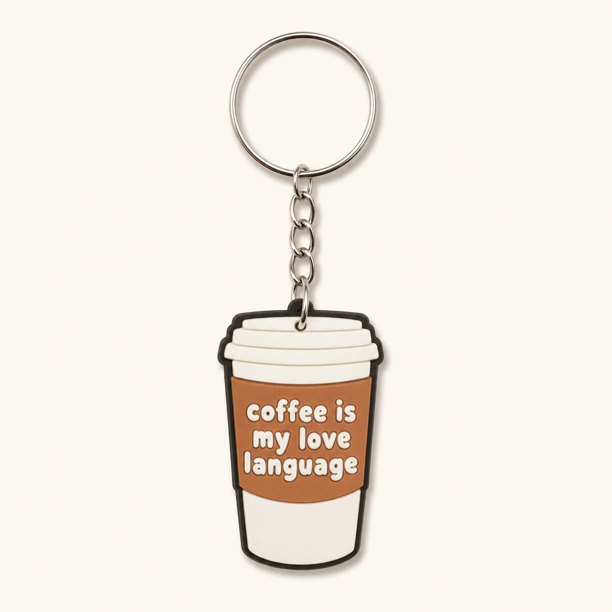 Coffee Is My Love Language Keychain