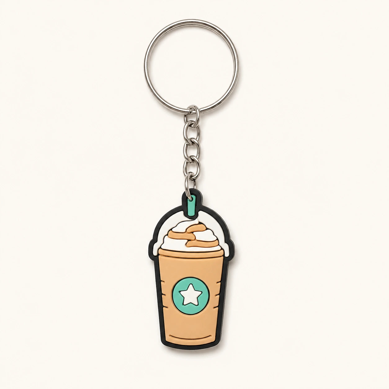 Blended Iced Coffee Keychain