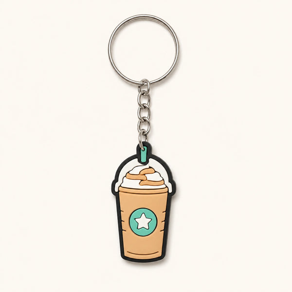 Blended Iced Coffee Keychain