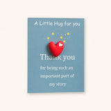 A Little Hug Heart Magnet