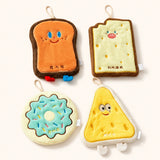 Cheese-Shaped Hand Towels — Set of 4 1