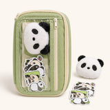 Panda Pen Case Green 3