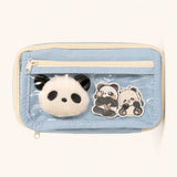 Panda Pen Case Blue 1