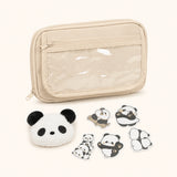 Panda Pen Case Beige 2