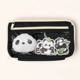 Panda Pen Case Black 3
