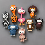 Big Eyes Safari Animal Fridge Magnets — Set of 9 — 3